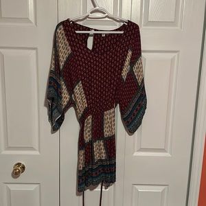 Boho style summer dress